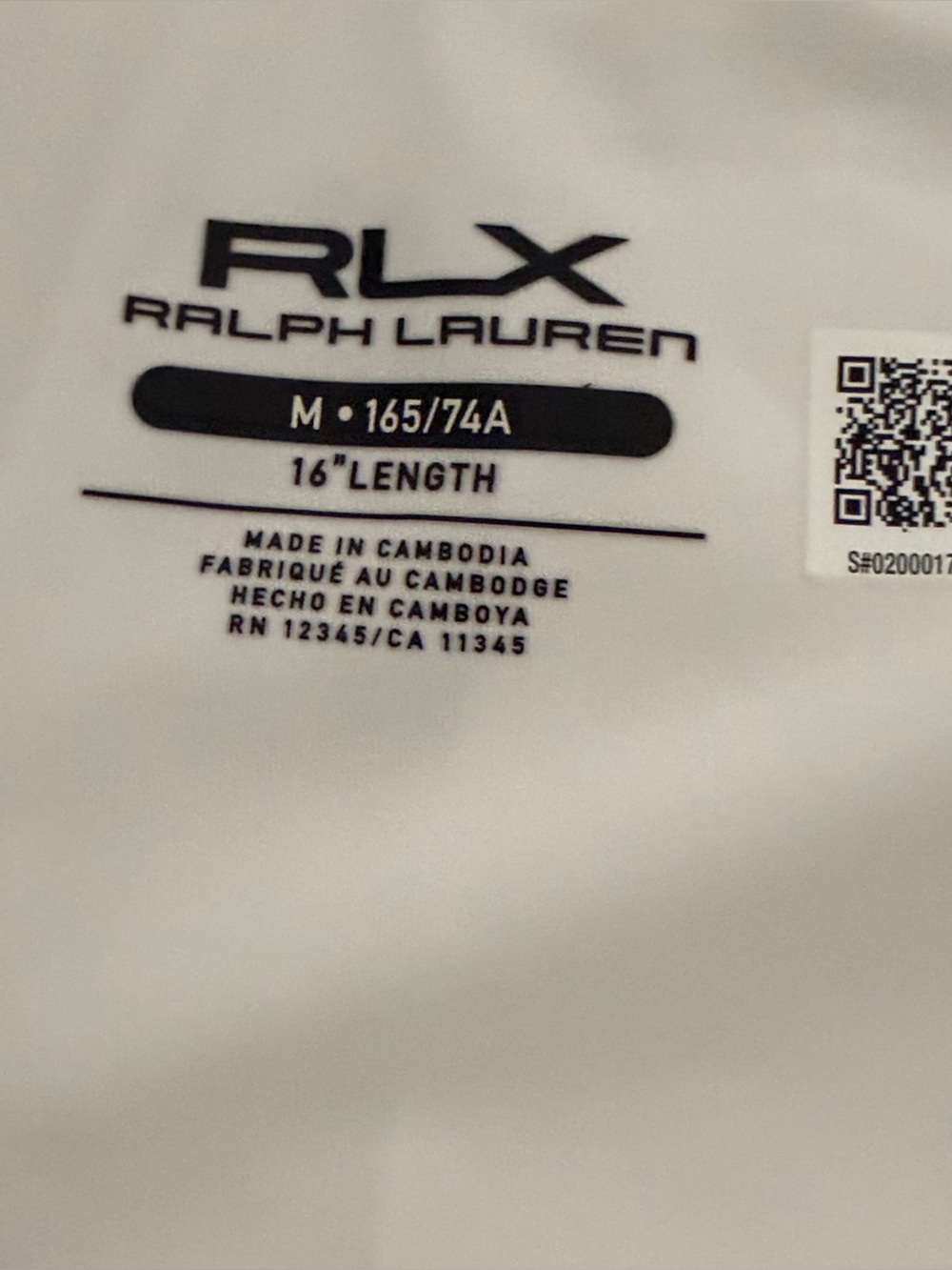 RLX Ralph Lauren Pleated A-Line Performance Skort Ceramic White/Navy Sz M - Picture 3 of 11